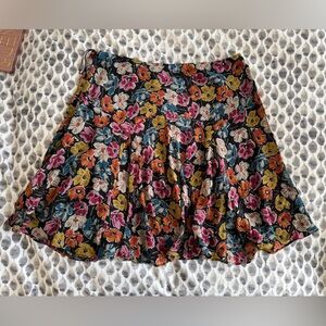 Ralph Lauren Silk Floral Skirt